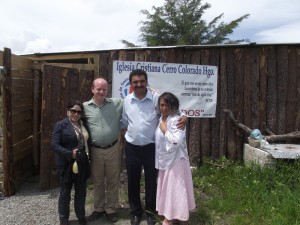 Sara and I with Pastor Oscar and his wife Guille